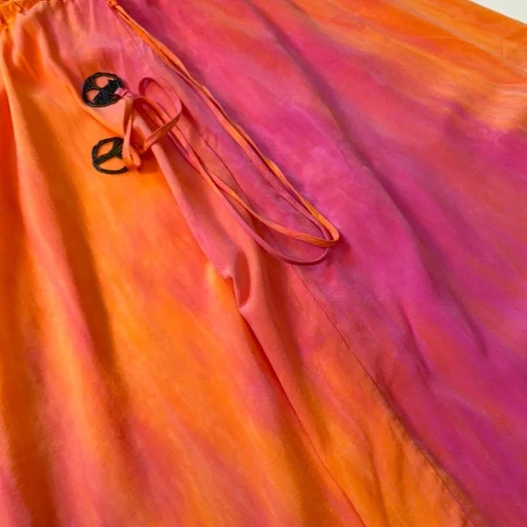 Gypsy 05 Orange and Pink Mini Dress - Picture 4 of 8